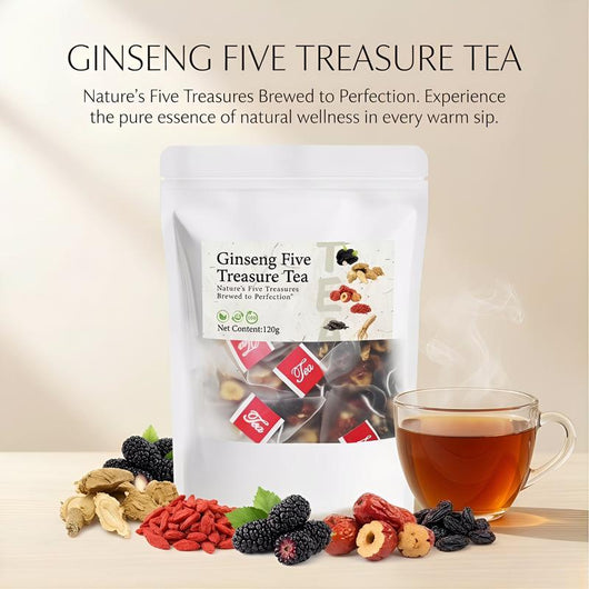 Ginseng Five Treasure Tea